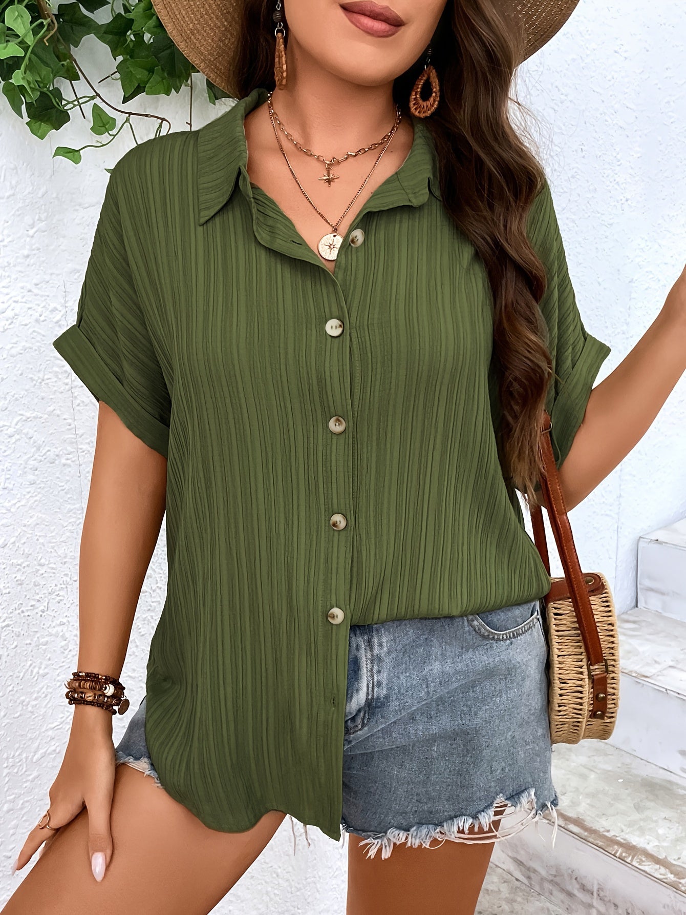 Breeziva StripeEase Blouse
