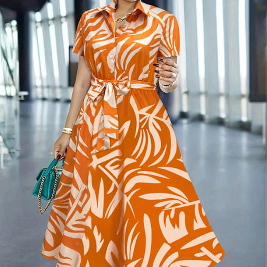 Serene Linea Maxi Shirt Dress