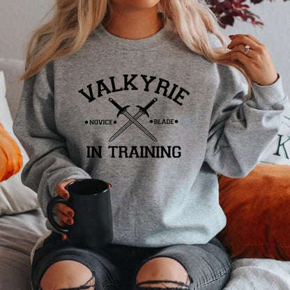 Valkyrie In Training SweatShirt Sarah J Maas