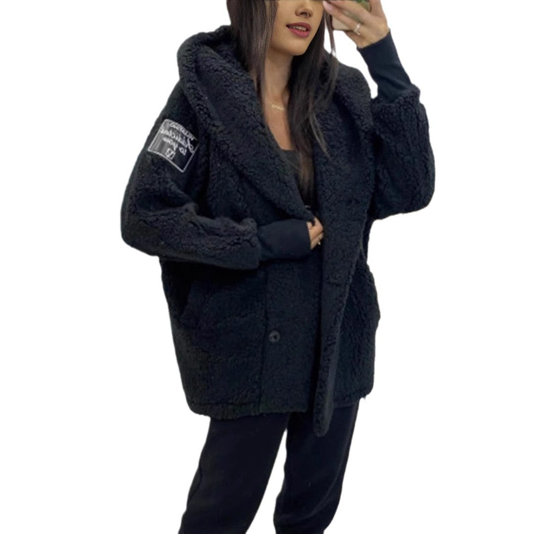 CloudSnug Plush Hooded Coat