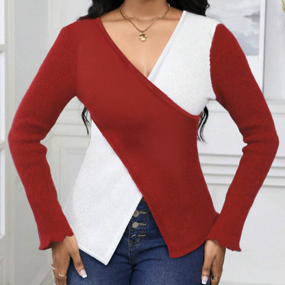 Twilight Contour V-Neck Top