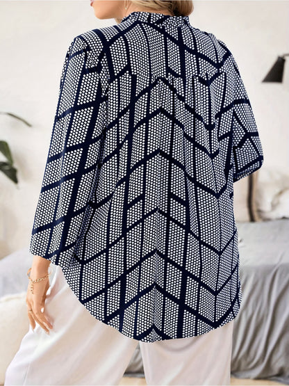 Dotella Breeze V-Neck Blouse