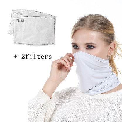Cycling ice silk magic turban mask