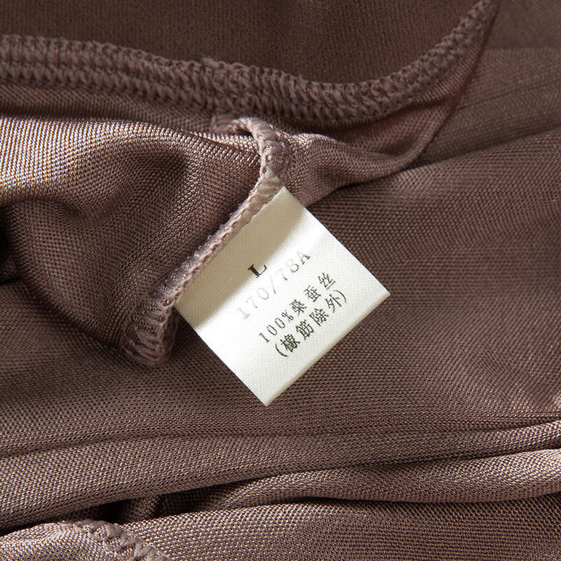 Silk Boxers Mid Waist Silk