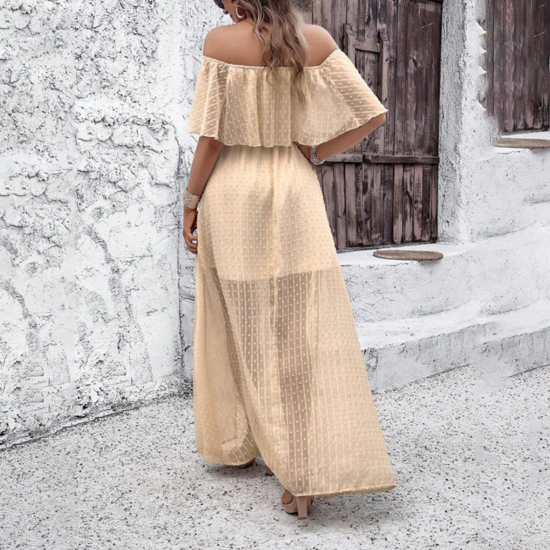 The Maravella Off-Shoulder Maxi