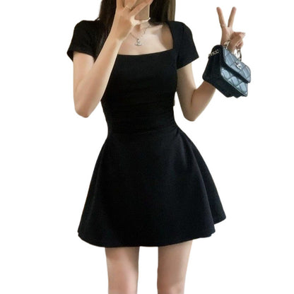 : Midnight Grace Hepburn Dress