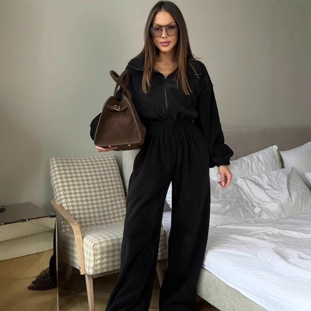 EaseForm Elastic Waist Jumpsuit