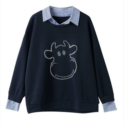 LayerLuxe Faux-Two Sweater
