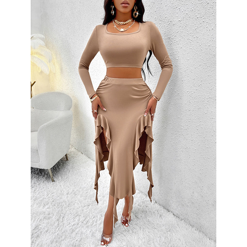 Soleira Nights Ruffle Skirt Set