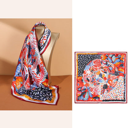 Fashionable And Versatile Mulberry Silk Scarf