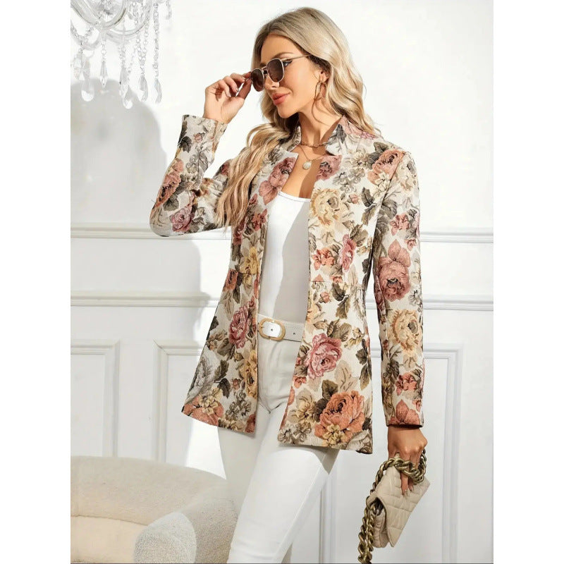 ChicPrint Casual Suit Jacket