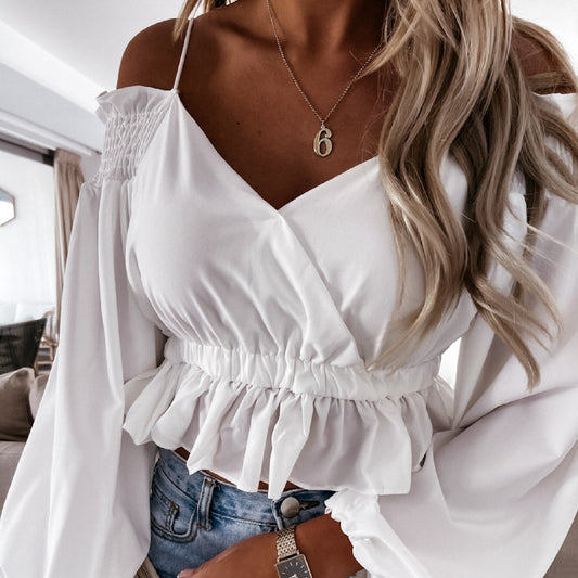 Celestine Drape Crossover Top