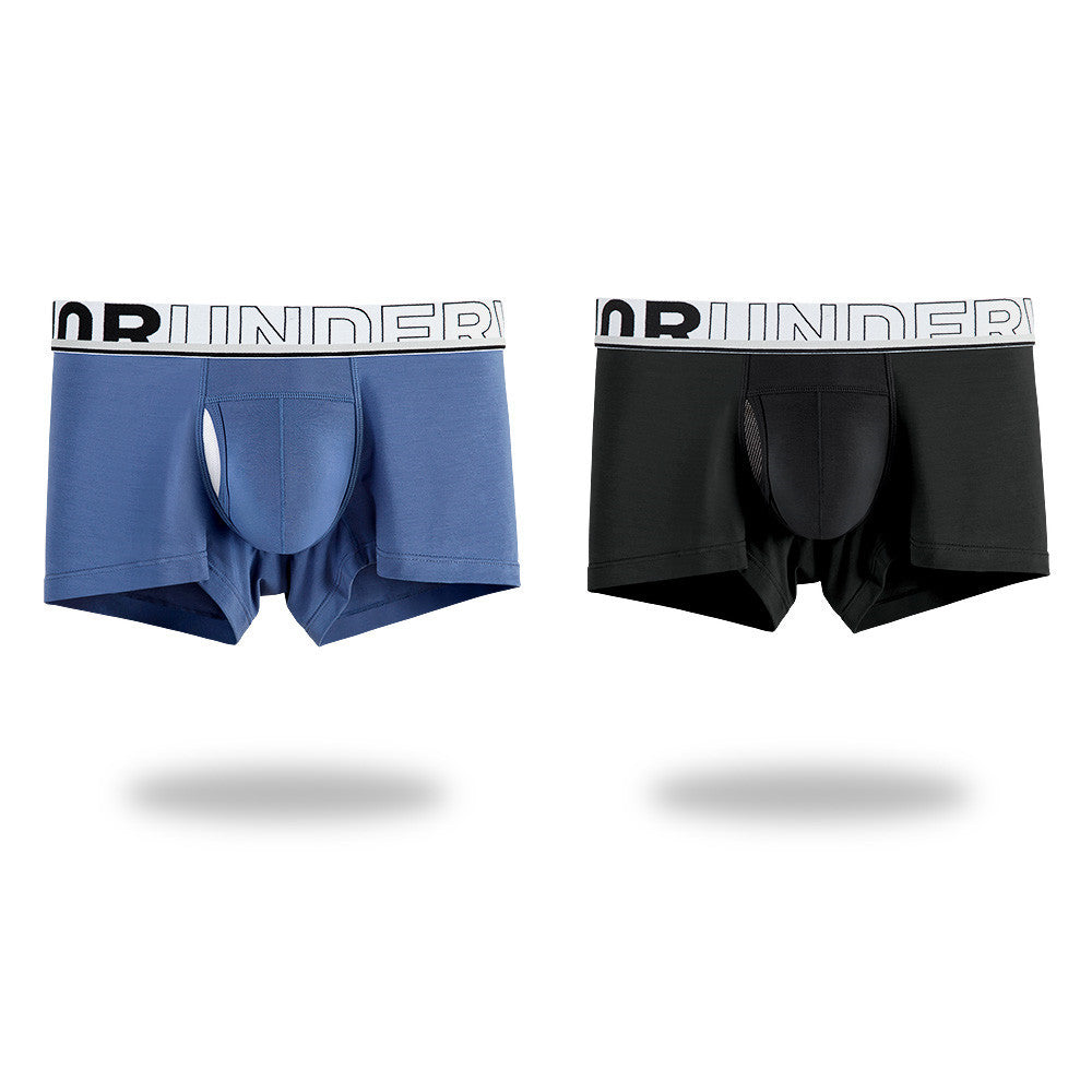 Silk Antibacterial Mesh Xia Bing Silk Breathable Modal Panties