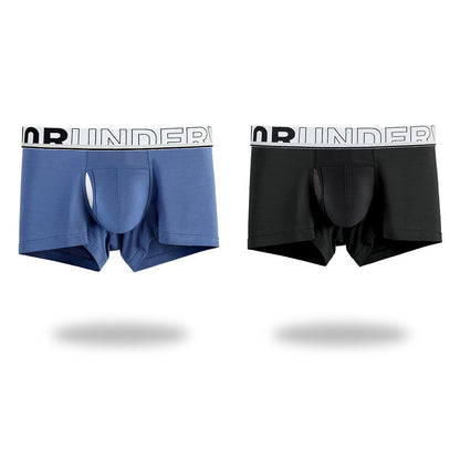 Silk Antibacterial Mesh Xia Bing Silk Breathable Modal Panties