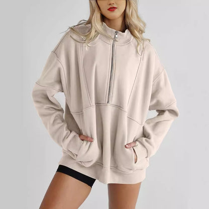 FlexiChic™ Zip Pocket Sweater
