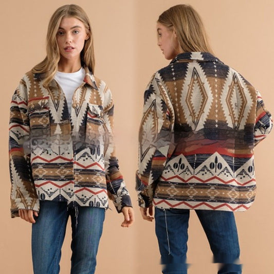 HeritageAztec Wool Coat