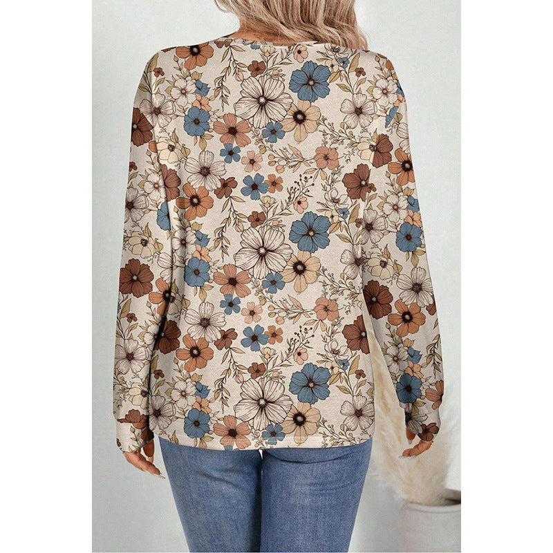 FloraEase EuroBloom Pullover