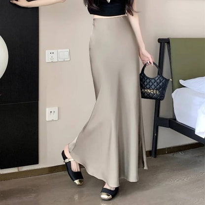 Veloura Mist Satin Chiffon Blouse