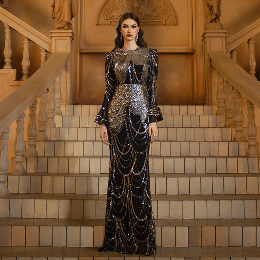 Celestia Noir Gown