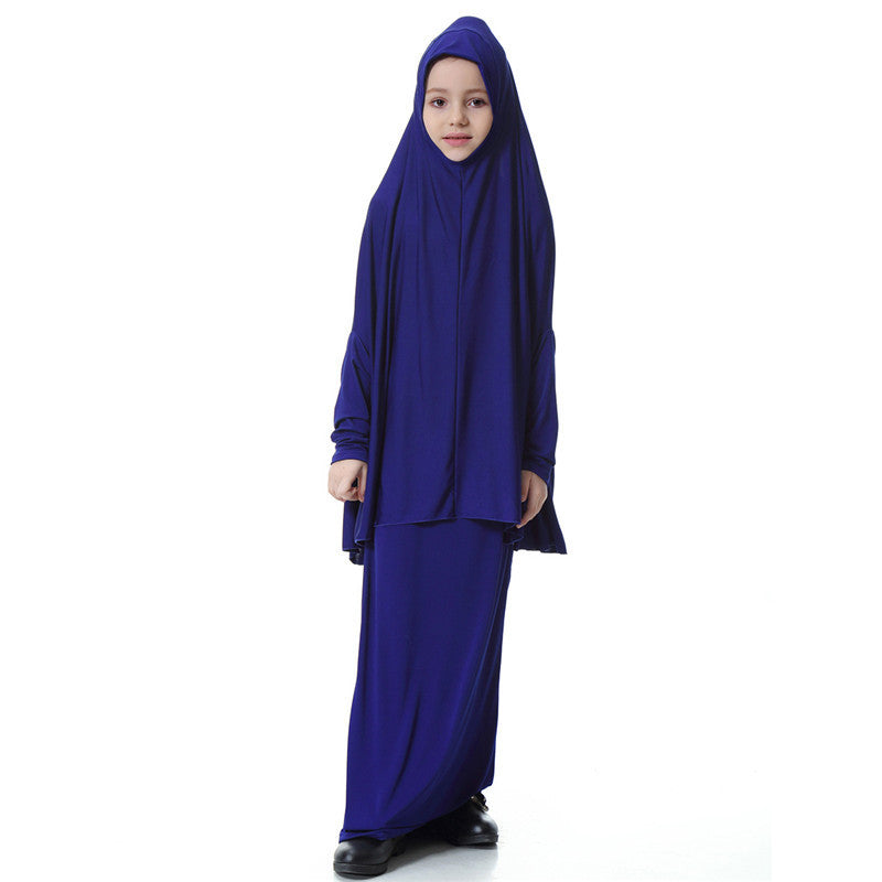 Milk Silk High Elasticity Comfortable Solid Color Long Skirt Dress Multicolor