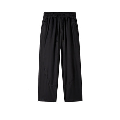Men's Summer Thin Ice Silk Casual Pants