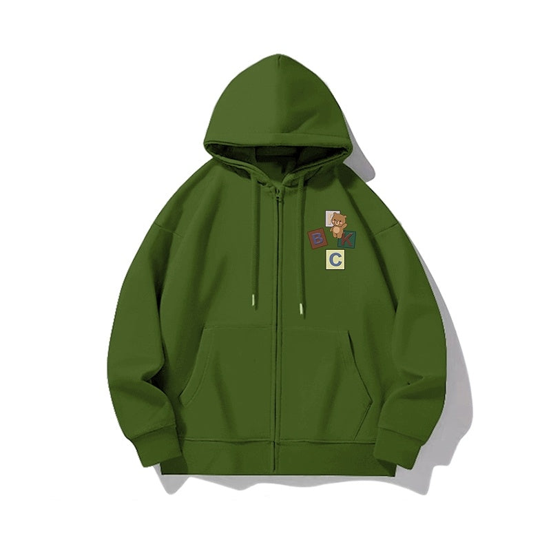 MélangeEase Zipper Cardigan