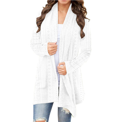 FlowEase Irregular Cardigan