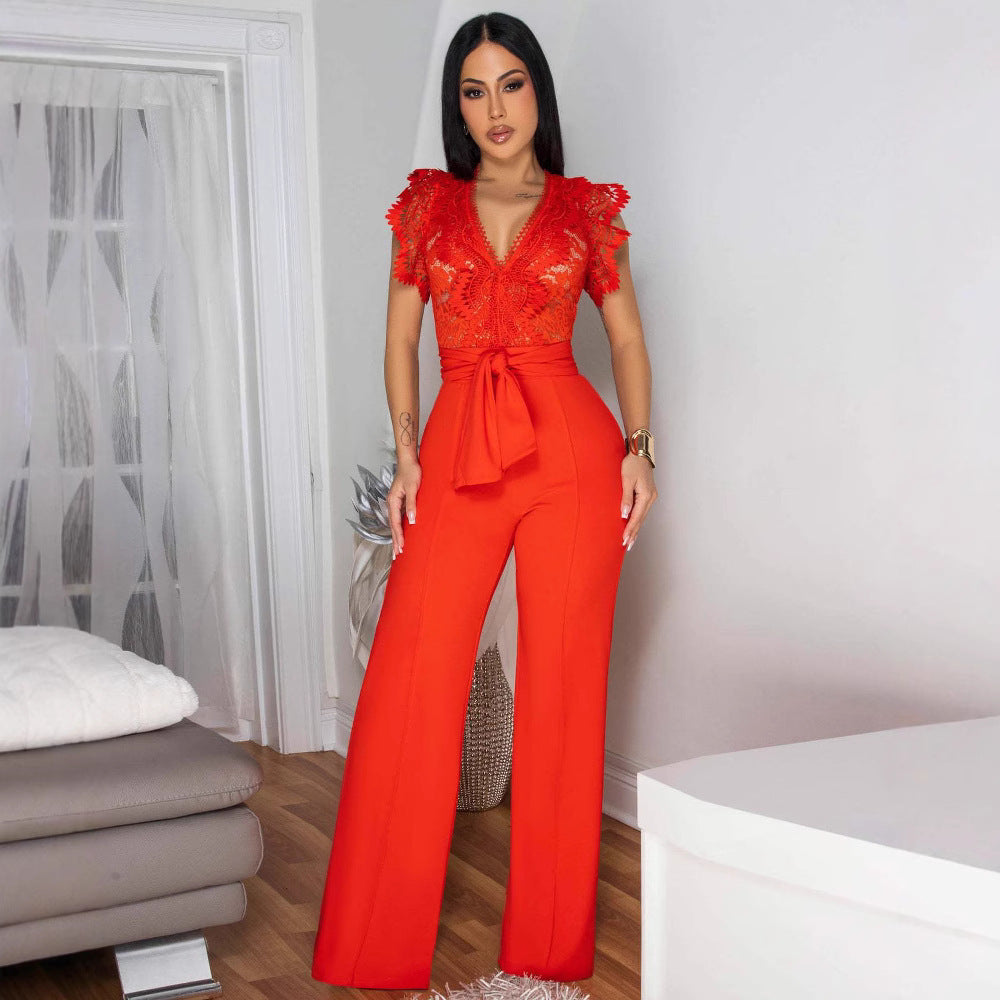 LaceForm™ Fitness Jumpsuit