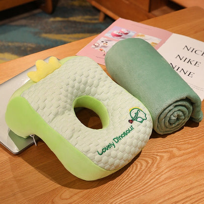 Ice Silk Pillow Primary School Students Lunch Break Office Cushion