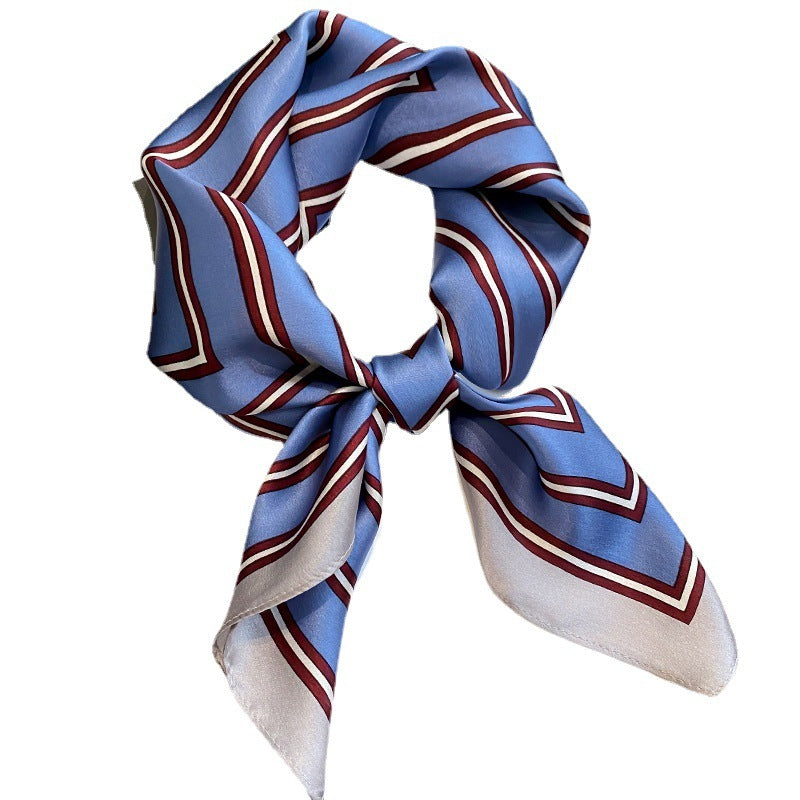 Silk Square Scar Decorative Collar Neck Guard