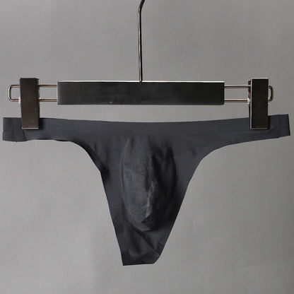 Fashion New Men's Low Waist Ice Silk T-back