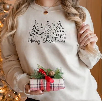 HollyGlow Solid Christmas Tee
