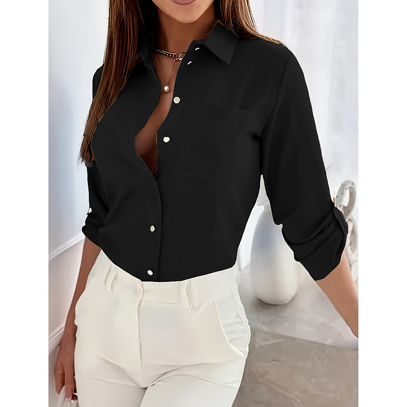 VeraForm Button-Down Blouse
