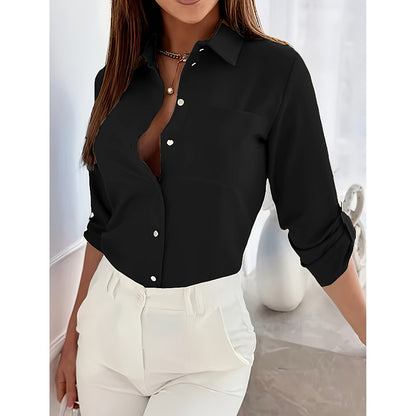 VeraForm Button-Down Blouse