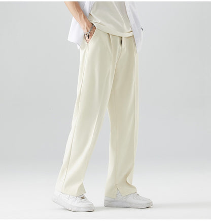 Men's Ice Silk Cool Casual Draping Suit Pants