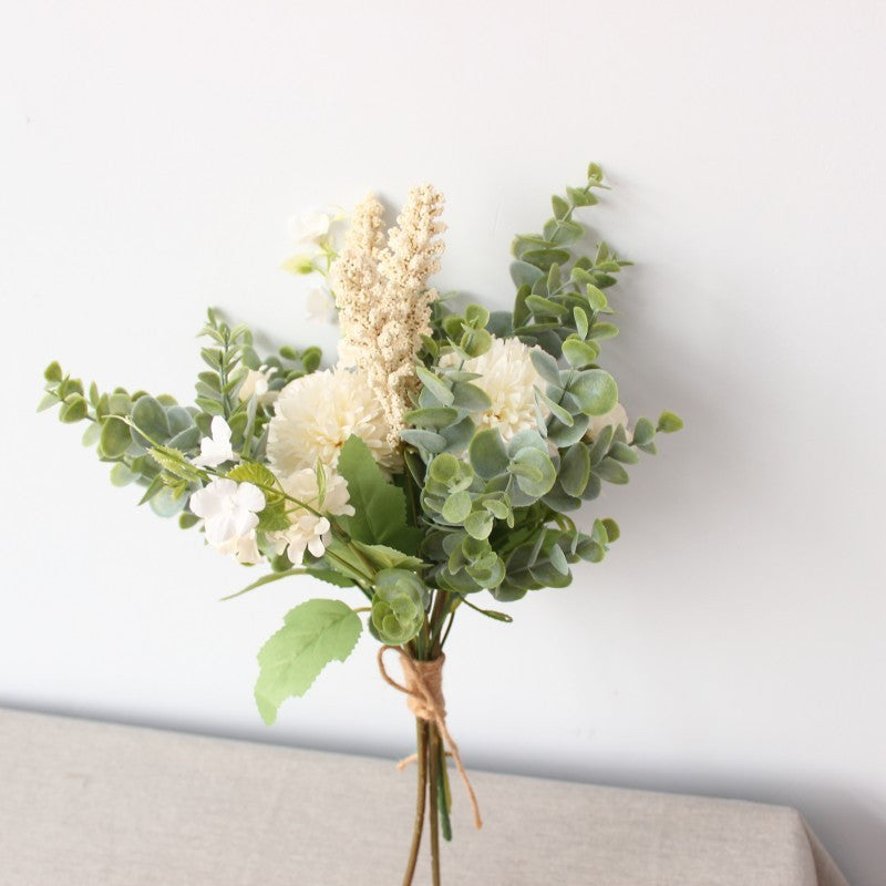 Handwritten Bouquet Decoration Artificial Flower Silk
