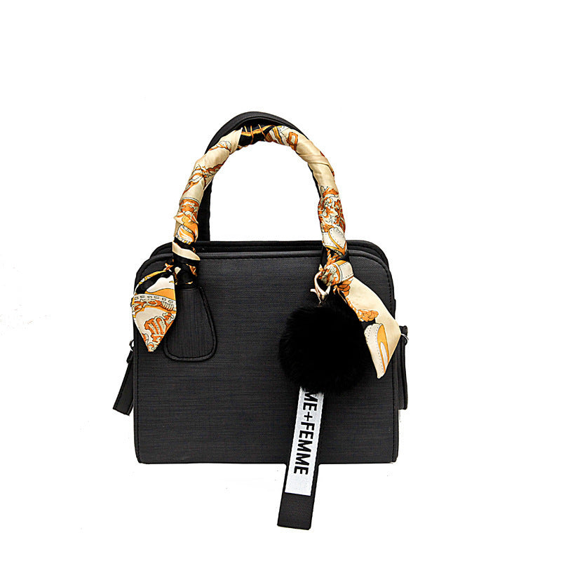 All-match silk scarf small package