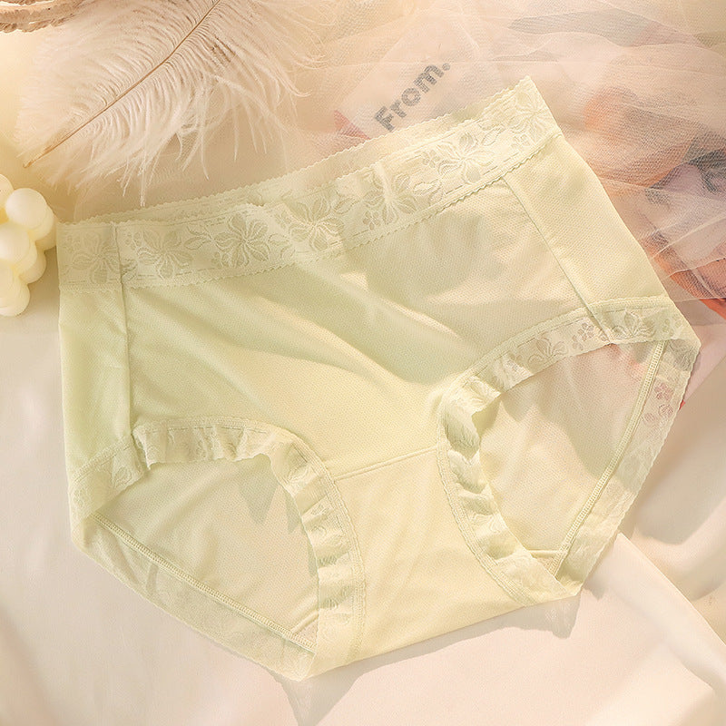 Silk Antibacterial Crotch Seamless Underwear