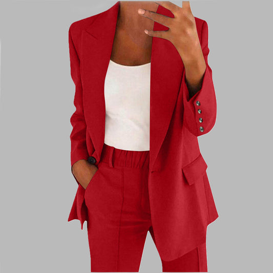 Serenique Button-Up Blazer