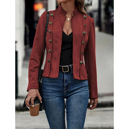 Suédelle Notch Blazer