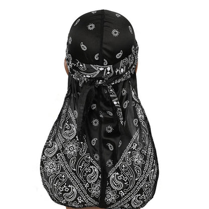 Amoeba simulation silk long tail pirate hat