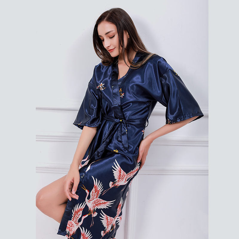 Silk wedding pajamas