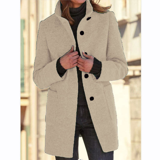NobleStitch Woolen Coat