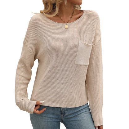 HavenStitch Pocket Sweater
