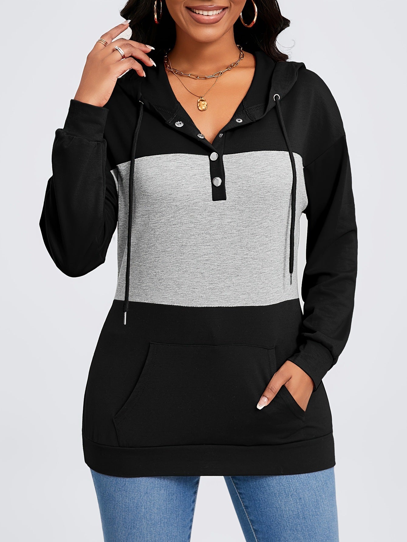 TriTone Luxe Hoodie