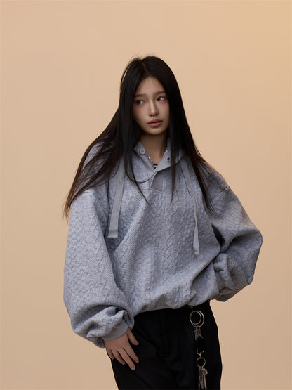 CampusEase Twist Hoodie