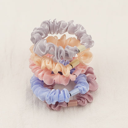 Puff Silk Pearlescent Hair Rope Refreshing Girl