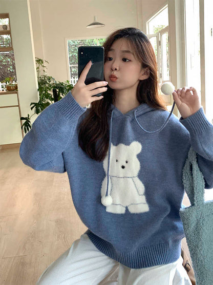 CuddleBear Knit Hoodie