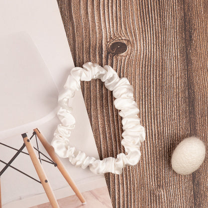 Silk Rubber Band Elastic Hair Accessories Bundle Colon Ring