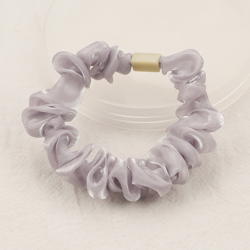 Puff Silk Pearlescent Hair Rope Refreshing Girl